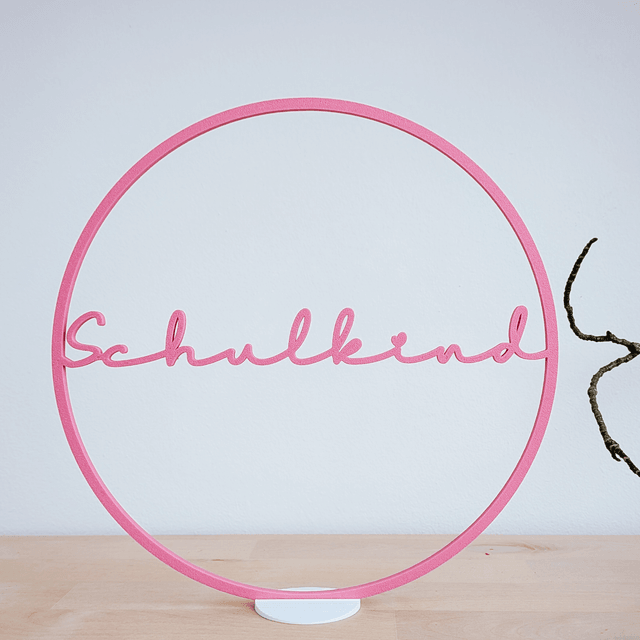 Schulkind Kranz